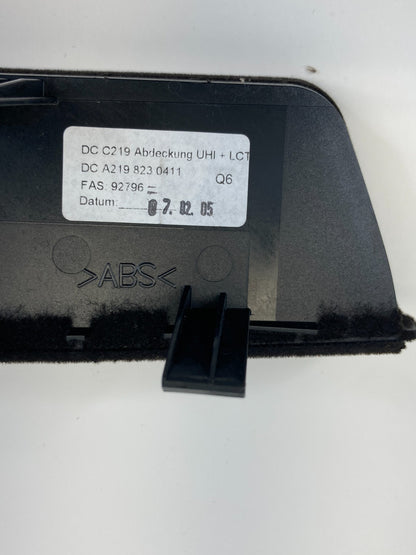 2006 Mercedes Benz CLS500 Center Console Insert Voice Control Cover A2198230411