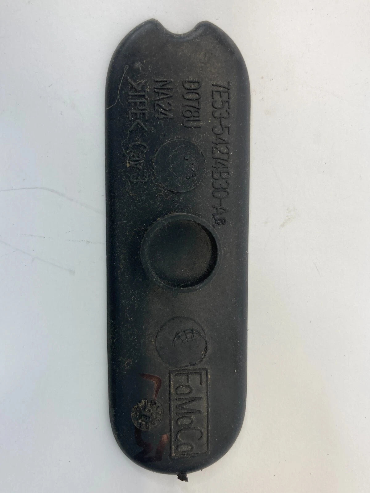 10-12 FORD FUSION REAR LEFT SIDE DOOR SWITCH BEZEL RUBBER MAT 7E53-54274B30AB