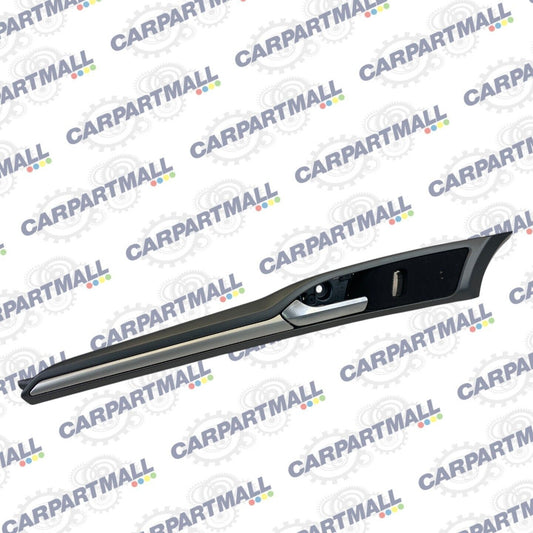 13-16 Ford Fusion Front Left Side Inner Door Handle W/ Bezel Trim DS7319B153BA