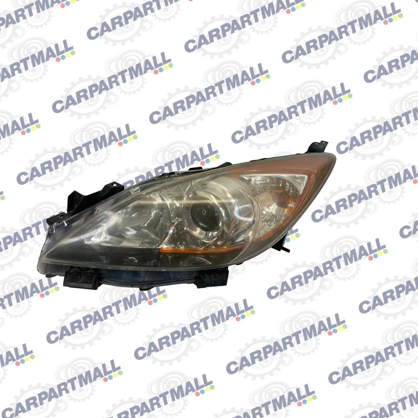 2010-2013 MAZDA 3 MAZDA3 DRIVER LEFT HEADLIGHT HEADLAMP HALOGEN BBM4-51040