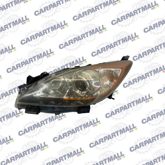 2010-2013 MAZDA 3 MAZDA3 DRIVER LEFT HEADLIGHT HEADLAMP HALOGEN BBM4-51040