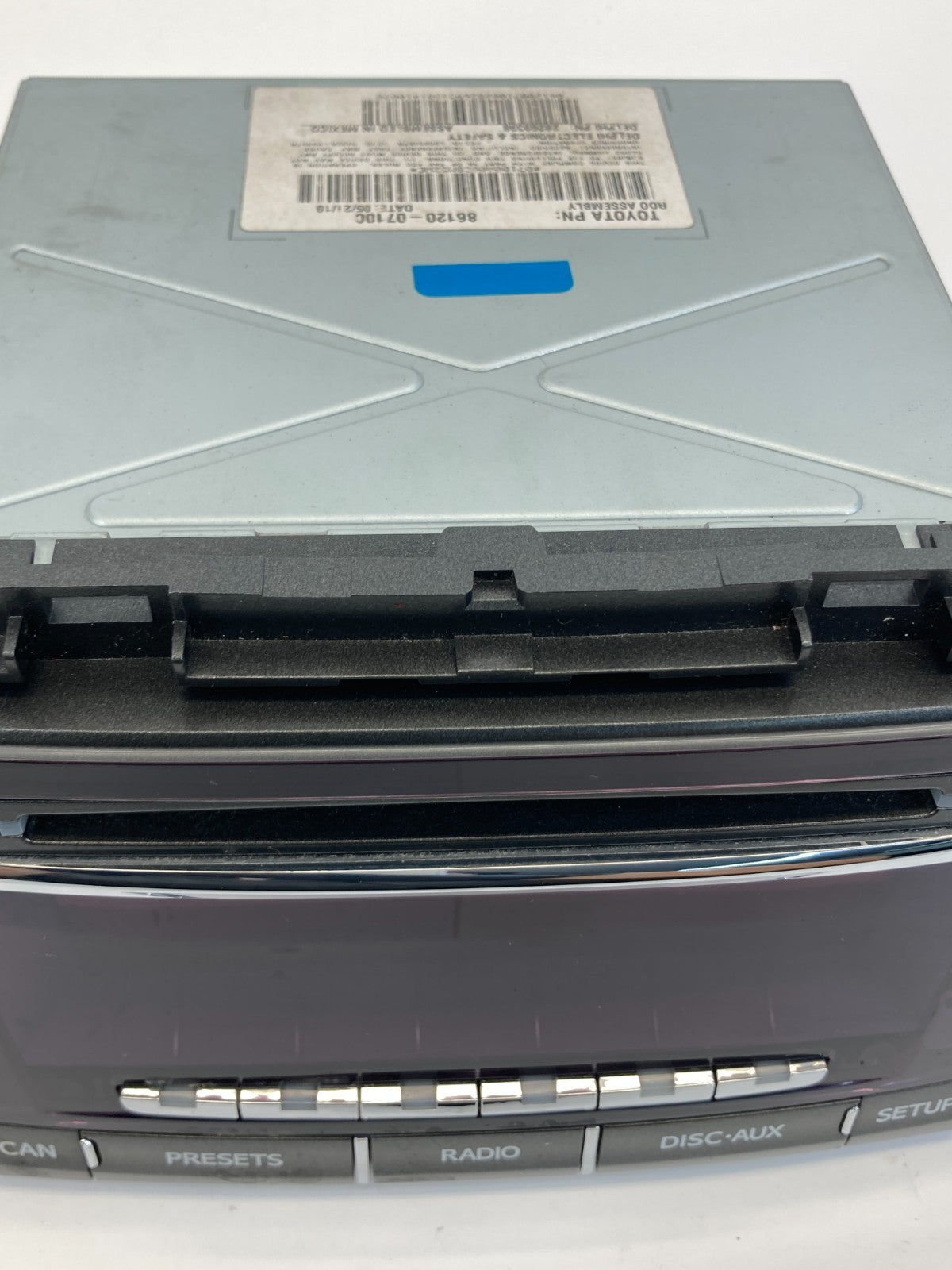 2011 2012 Toyota Avalon AM FM Radio MP3 CD Player Receiver 86120-07100 OEM