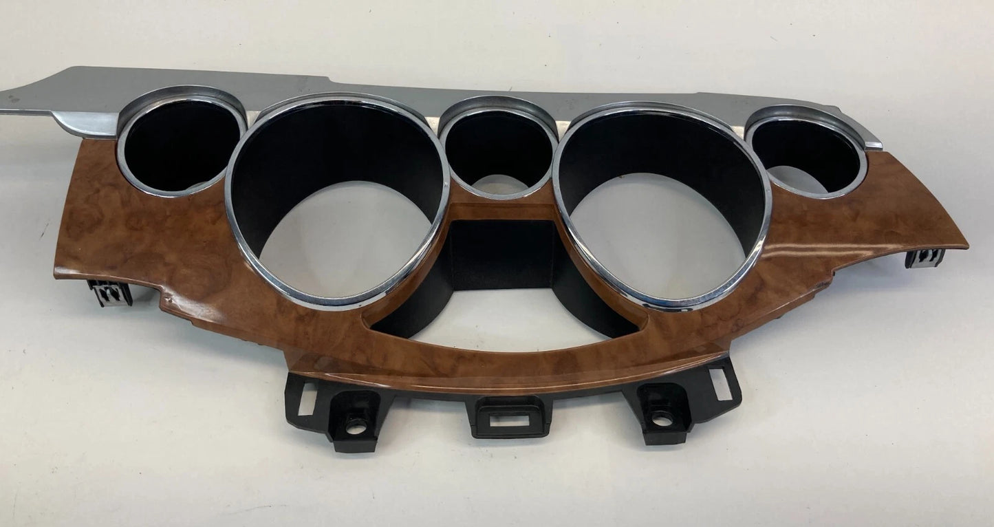 2008-2012 BUICK ENCLAVE DASH INSTRUMENT PANEL CLUSTER BEZEL TRIM 25886029 OEM