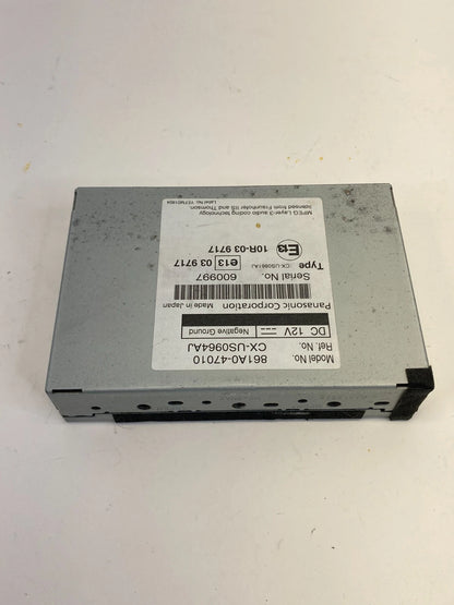2010-2011 TOYOTA PRIUS MULTIMEDIA INTERFACE CONTROL MODULE OEM 861A0-47010