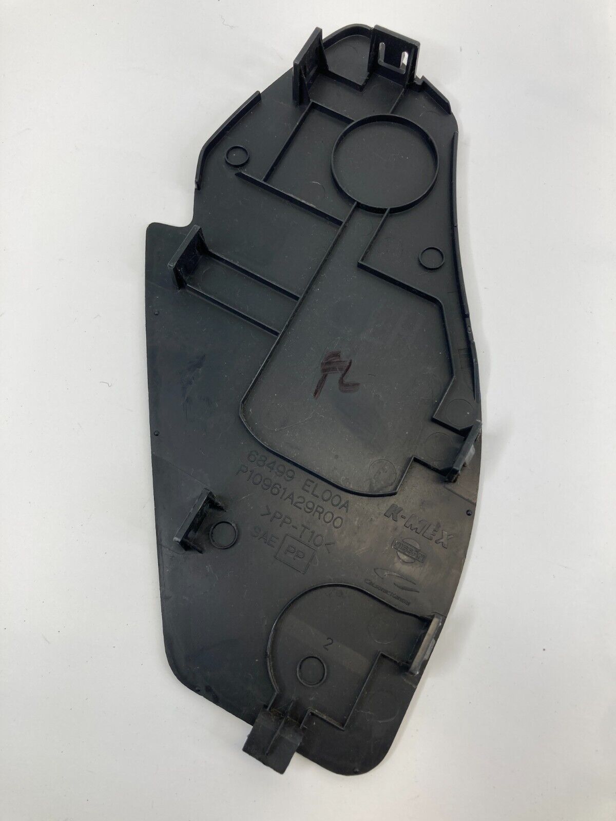 2007-2012 Nissan Versa Instrument Panel Left Side End Cap Cover 68499-EL00A