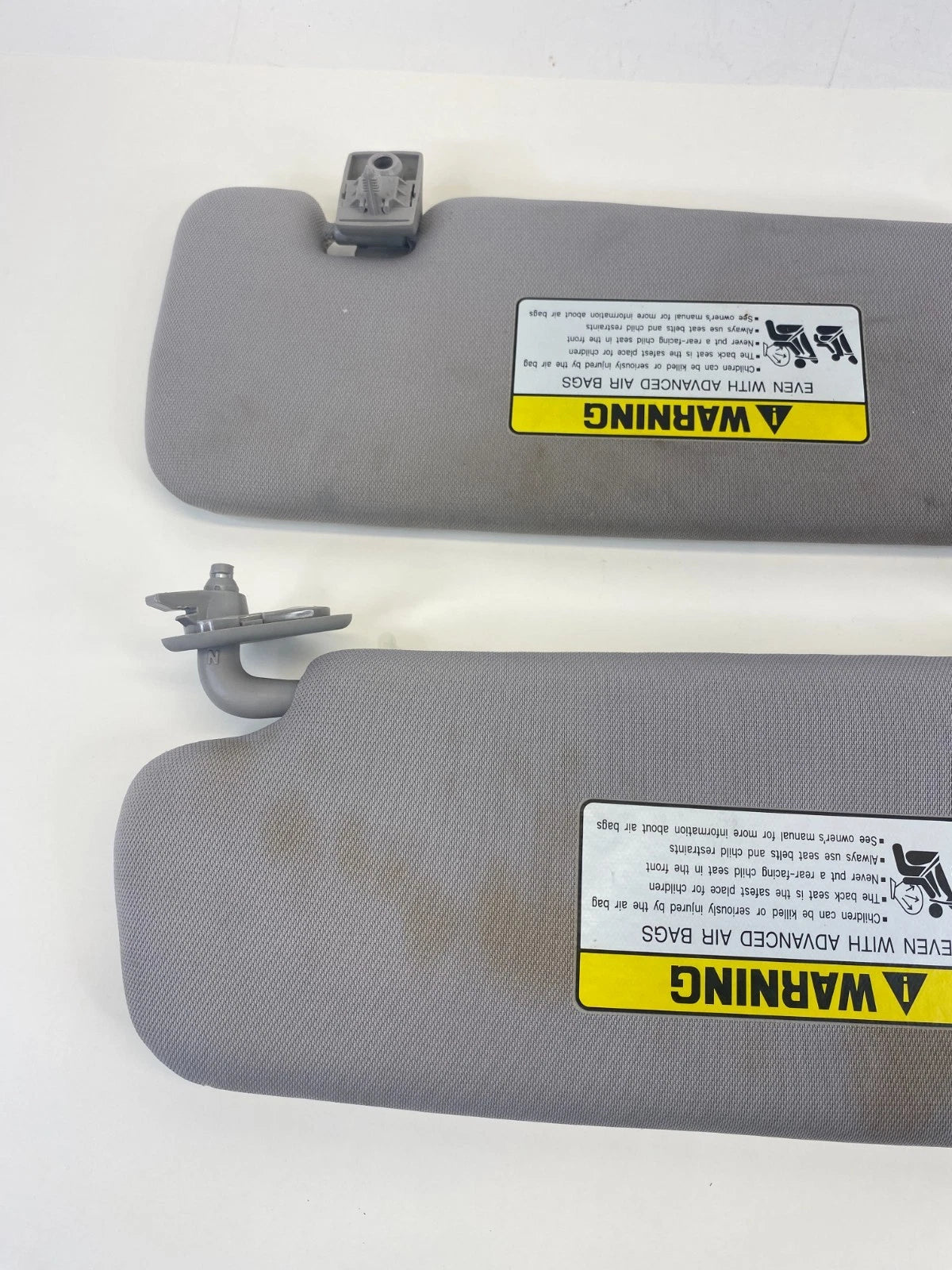 11-14 Hyundai Sonata Sunvisor Left Driver & Right Passenger Sun Visor Set Pair