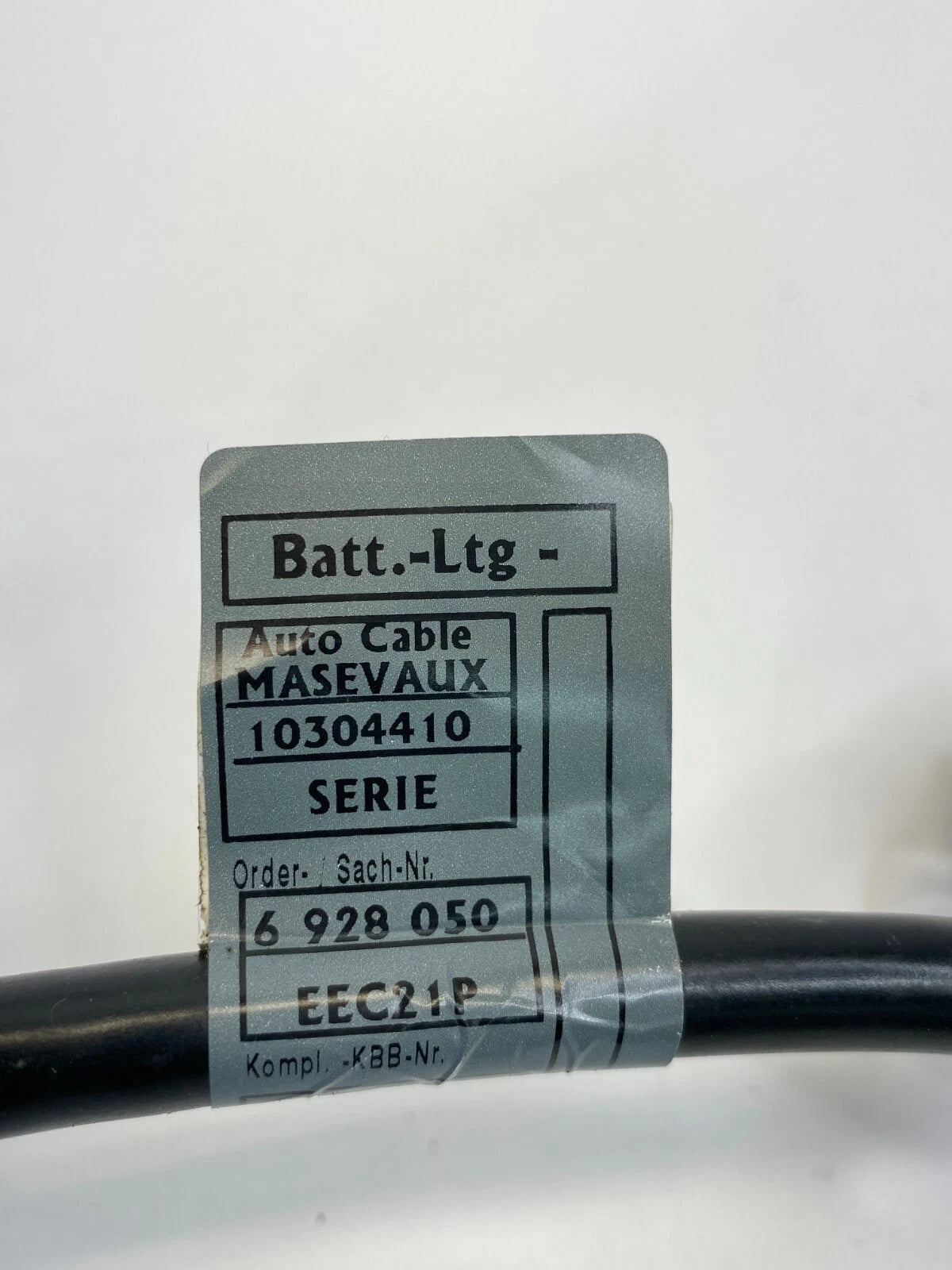02-05 BMW 745I 745LI 4.4L NEGATIVE WIRE BATTERY WIRING TERMINAL CABLE 6928050