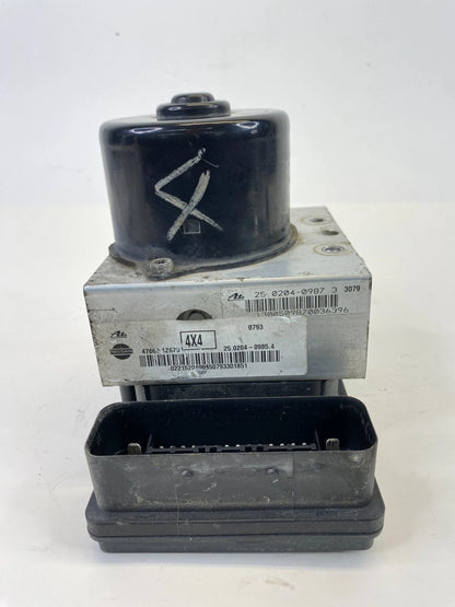 03 04 NISSAN XTERRA 4WD 3.L AT ABS ANTI LOCK BRAKE PUMP MODULE 47660-1Z670 OEM