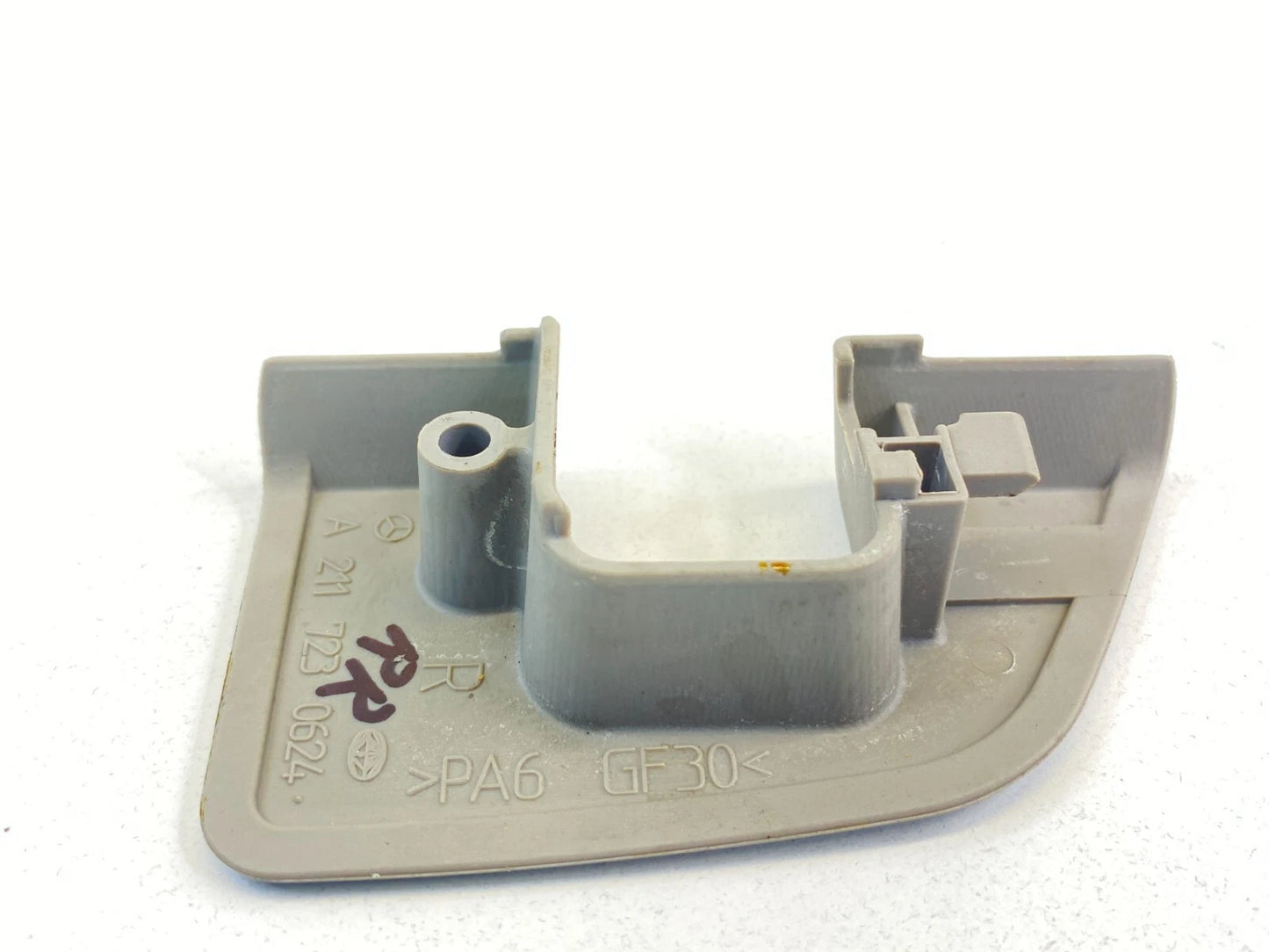 03-06 MERCEDES-BENZ E500 REAR RIGHT DOOR LOCK EDGE COVER TRIM A2117230624 OEM