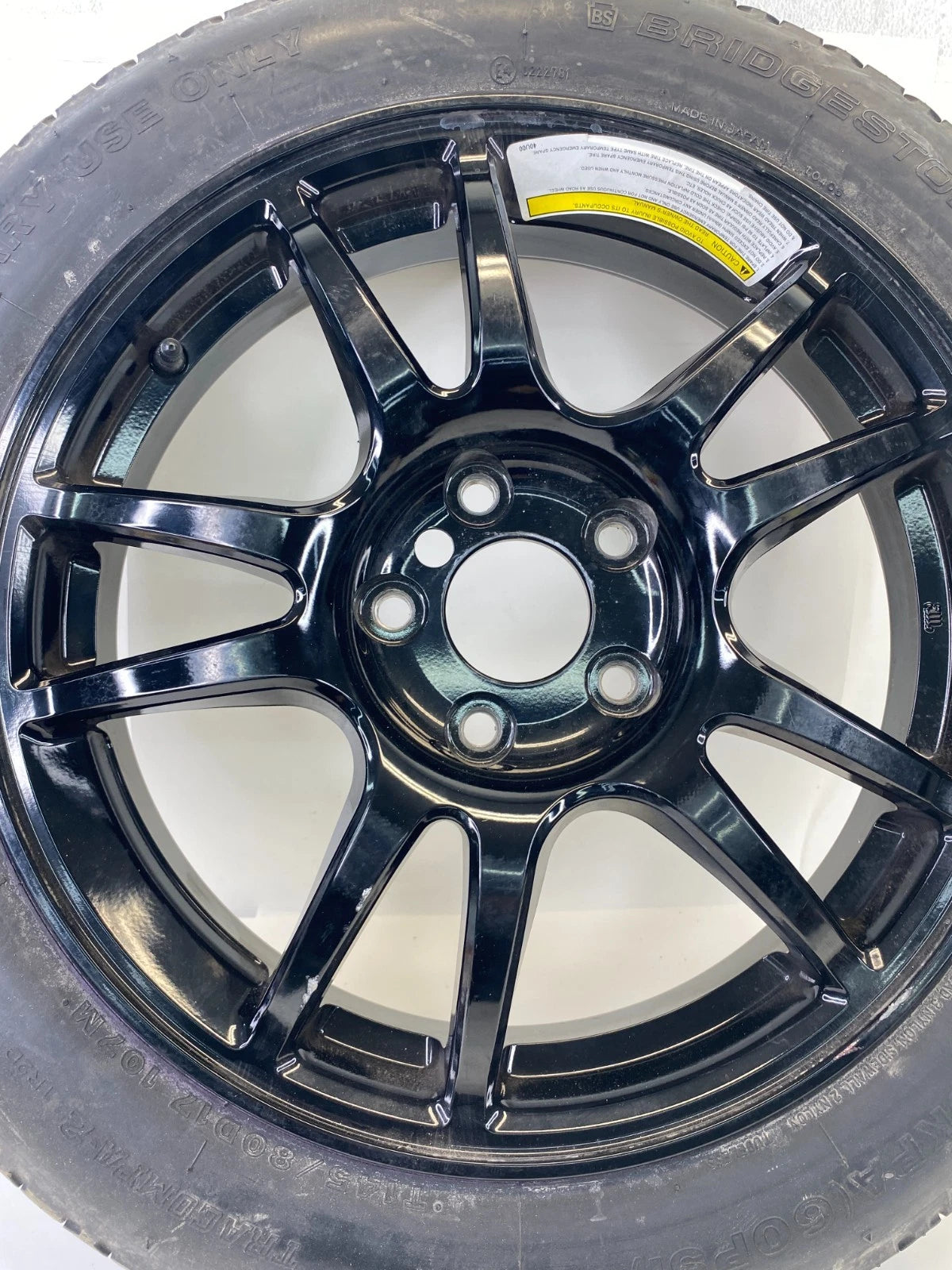 2007 2008 INFINITI G35 EMERGENCY SPARE TIRE WHEEL COMPACT DONUT T145/80D17 107M