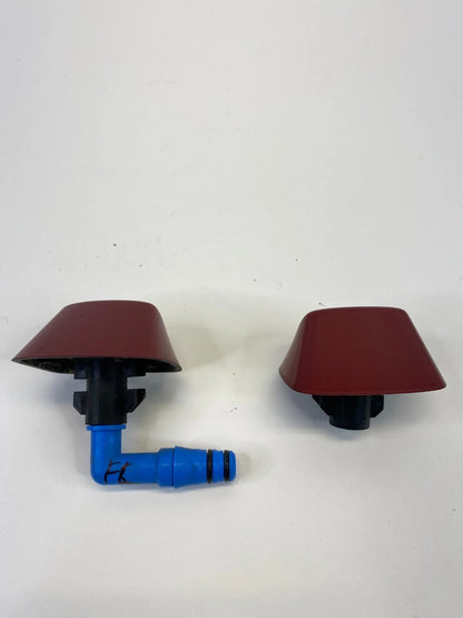 04-11 SAAB 9-3 FRONT LEFT RIGHT HEADLIGHT WINDSHIELD WIPER WASHER NOZZLE SET OEM