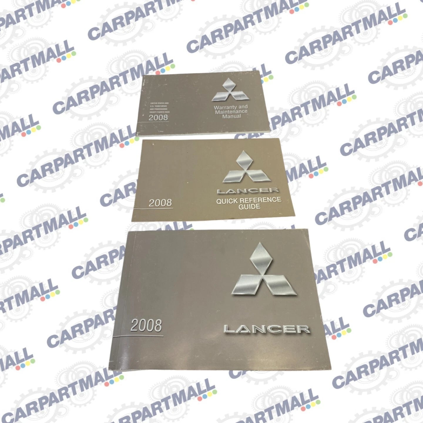 2008 08 MITSUBISHI LANCER WARRANTY & MAINTENANCE MANUAL QUICK GUIDE BOOK OEM
