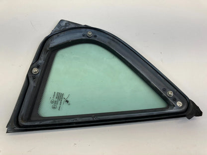 03-11 SAAB 9-3 REAR LEFT DRIVER SIDE DOOR VENT WINDOW QUARTER GLASS 12804489 OEM