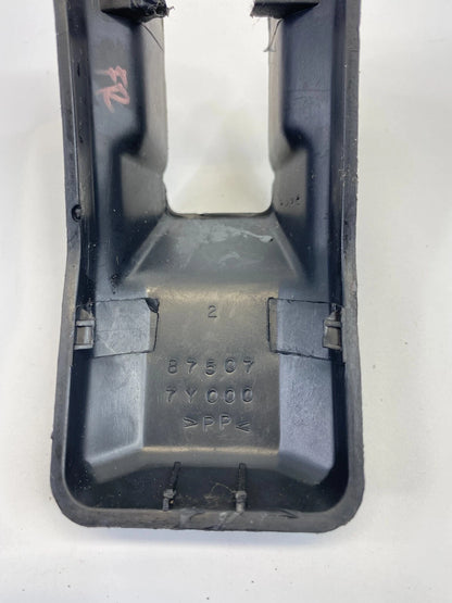 04-08 NISSAN MAXIMA FRONT RIGHT SEAT FRONT LEFT SIDE TRACK END COVER 87507-7Y000