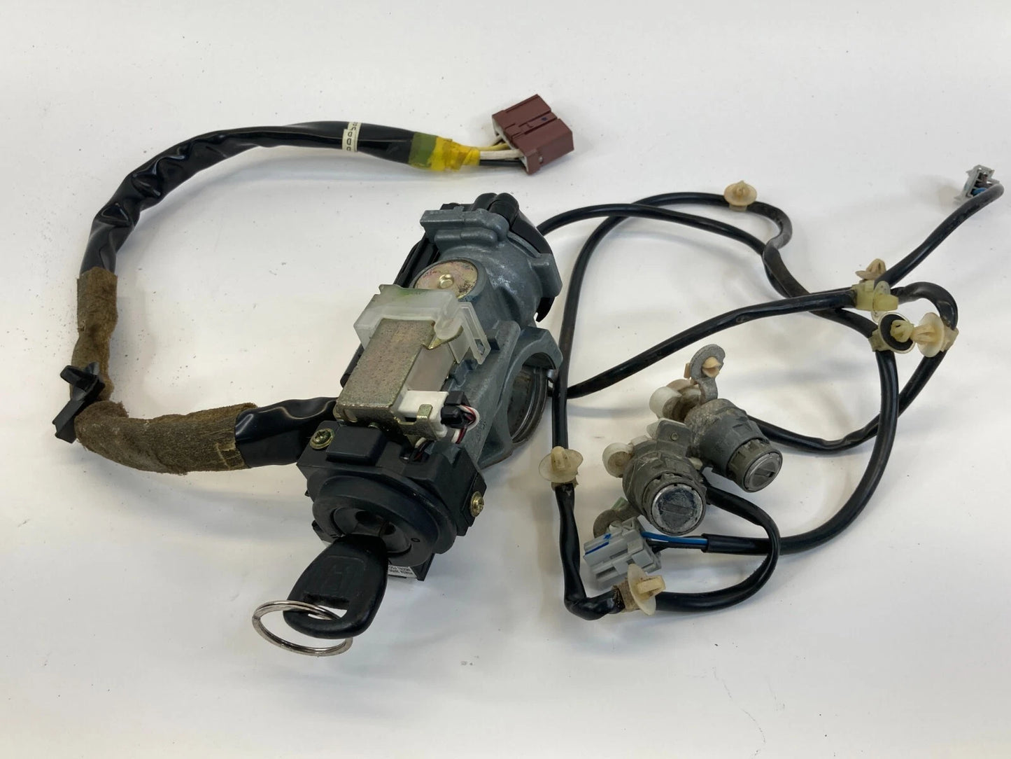 98-02 HONDA ACCORD AT IGNITION SWITCH & DOOR LOCK CYLINDER W/ KEY 39730-S84 OEM