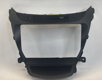 14-16 HYUNDAI ELANTRA CENTER DASH RADIO TRIM CLOCK BEZEL PANEL 94510-3XAA0 OEM