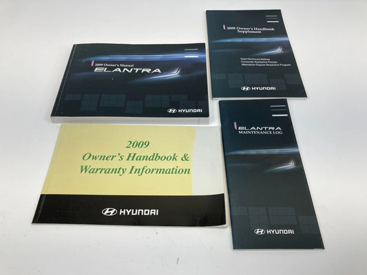 2009 HYUNDAI ELANTRA SEDAN OWNER'S OWNERS MANUAL GUIDE WARRANTY INFORMATION