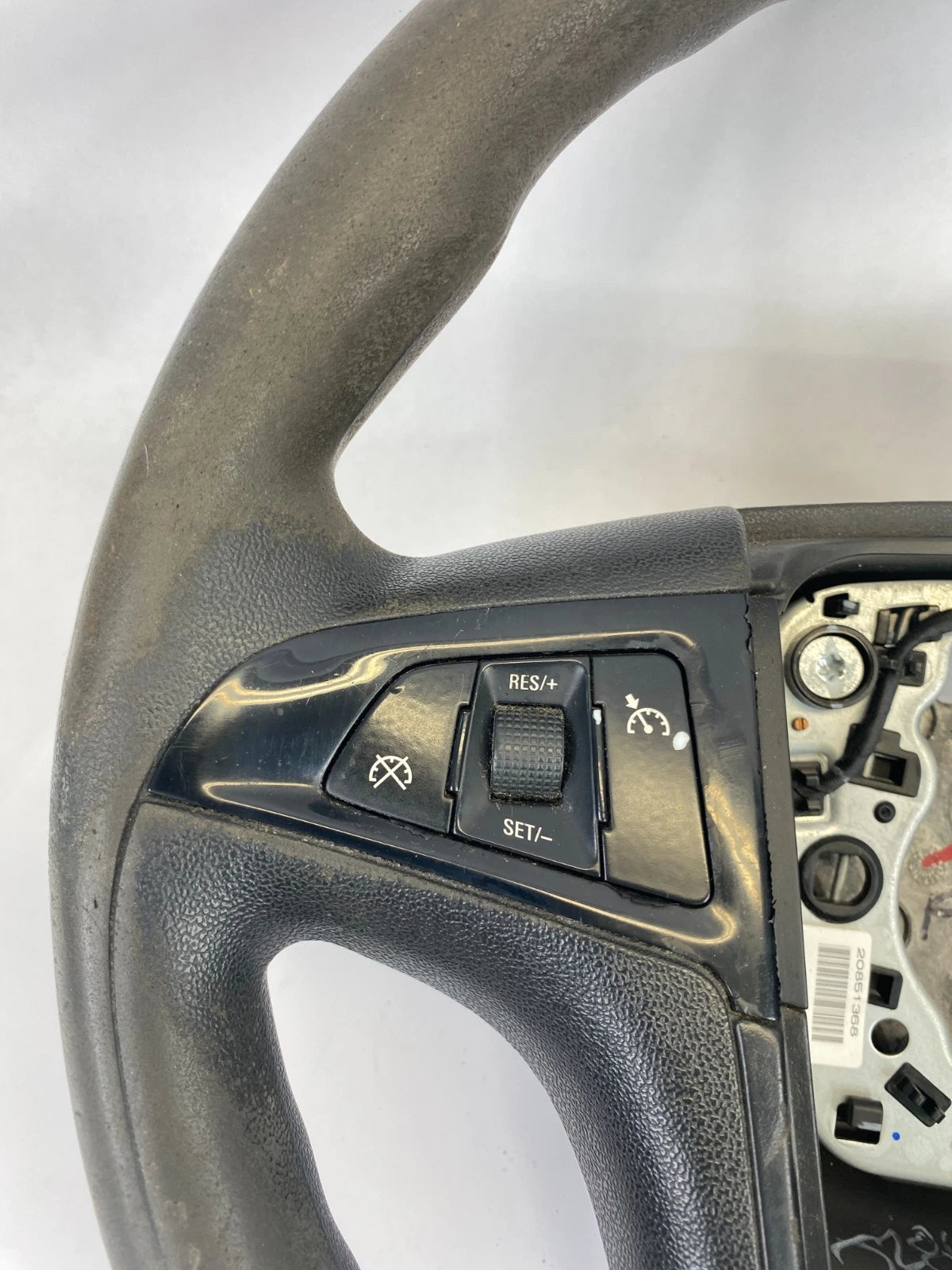 2010 2011 CHEVROLET EQUINOX STEERING WHEEL W/ CRUISE CONTROL BLACK OEM