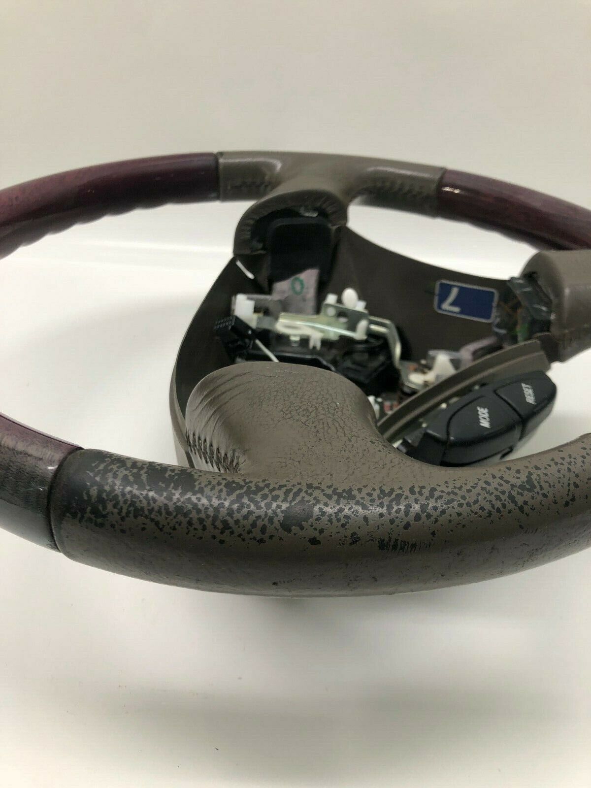 2002 2003 Lexus ES300 Steering Wheel Leather & Woodgrain w/ Cruise Control OEM