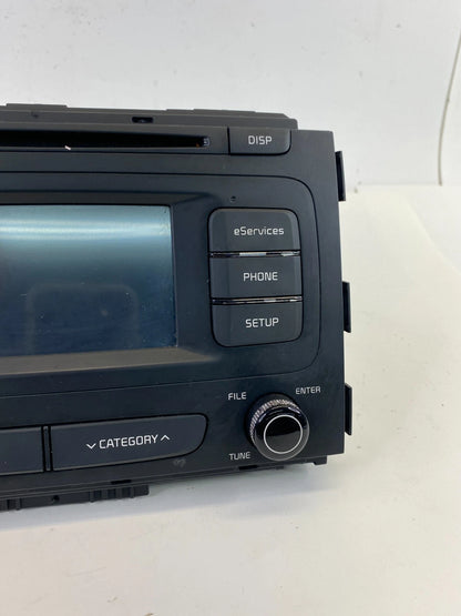 2015-2017 KIA SEDONA AM/FM RADIO RECEIVER CD DISC PLAYER 96160-A9000WAC OEM