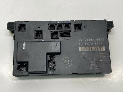 2003-2009 MERCEDES-BENZ E320 FRONT RIGHT SIDE DOOR CONTROL MODULE 2118201685 OEM