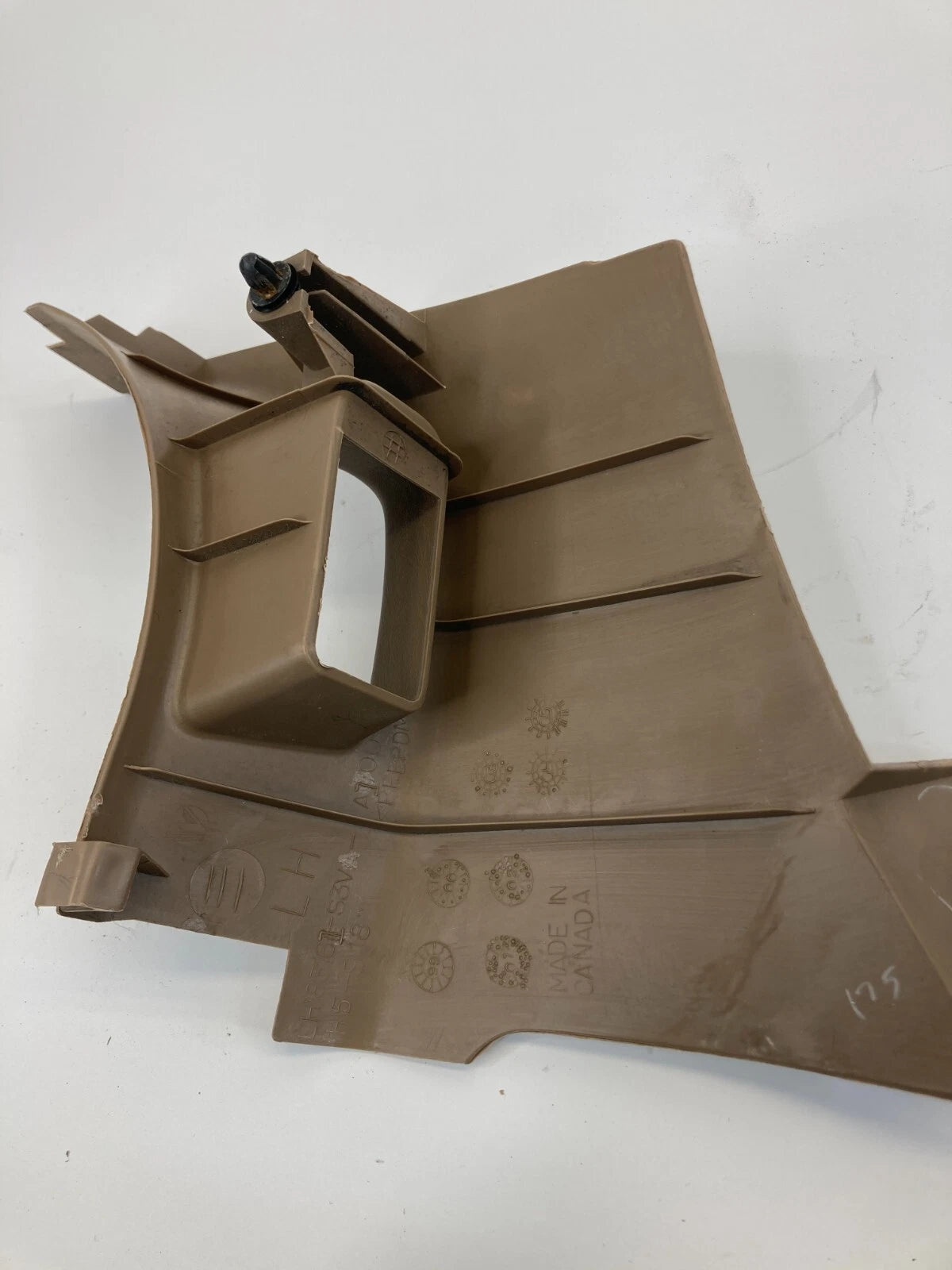 2001-2006 ACURA MDX LEFT DRIVER SIDE LOWER KICK COWL TRIM PANEL ASSY 83161-S3VA
