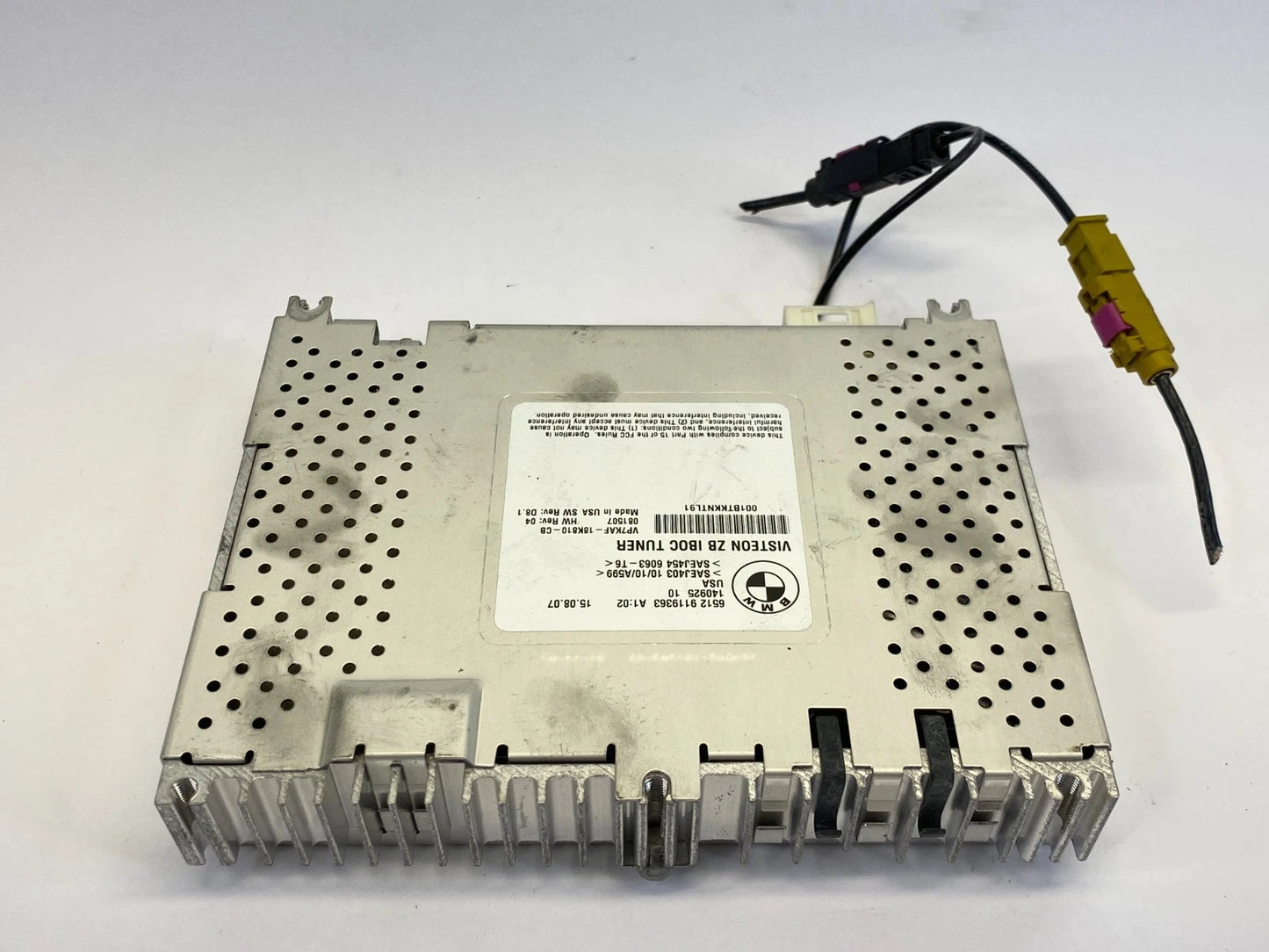 2008 BMW E60 535XI VISTEON HD RADIO TUNER RECEIVER MODULE OEM 65129119363