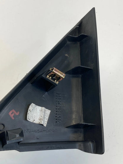 01-05 HONDA CIVIC FRONT LEFT INNER DOOR PANEL MIRROR COVER CORNER 76270S5A0030