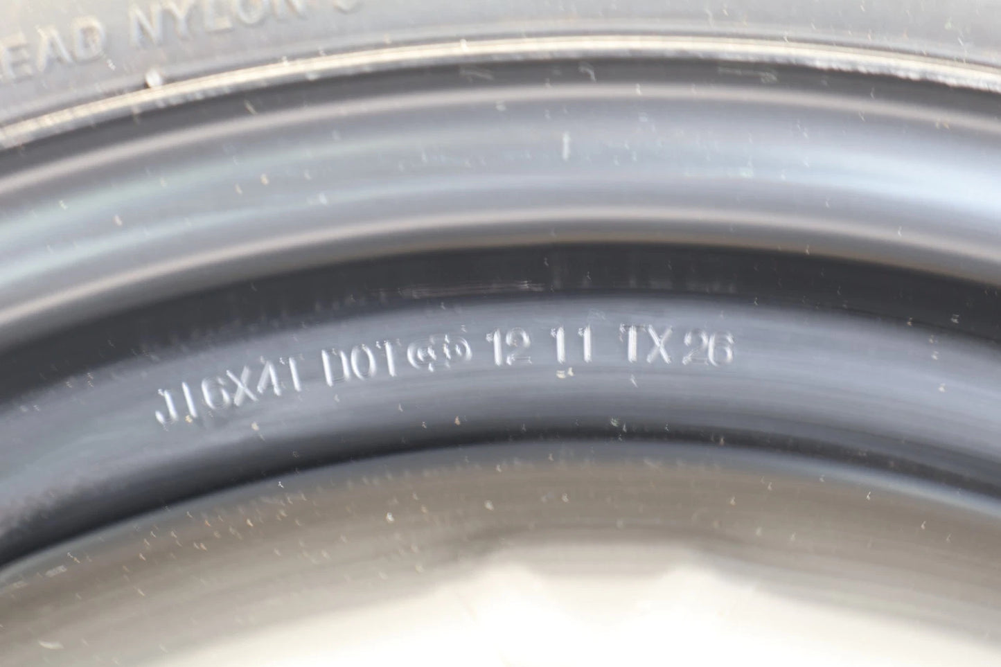 2010-2015 TOYOTA PRIUS EMERGENCY SPARE TIRE RIM WHEEL DONUT T135/80D16 101M