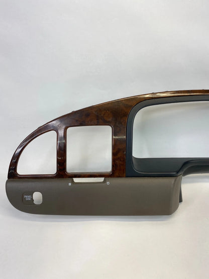 1998-2002 LINCOLN TOWN CAR DASH INSTRUMENT PANEL CLUSTER BEZEL COVER TRIM OEM