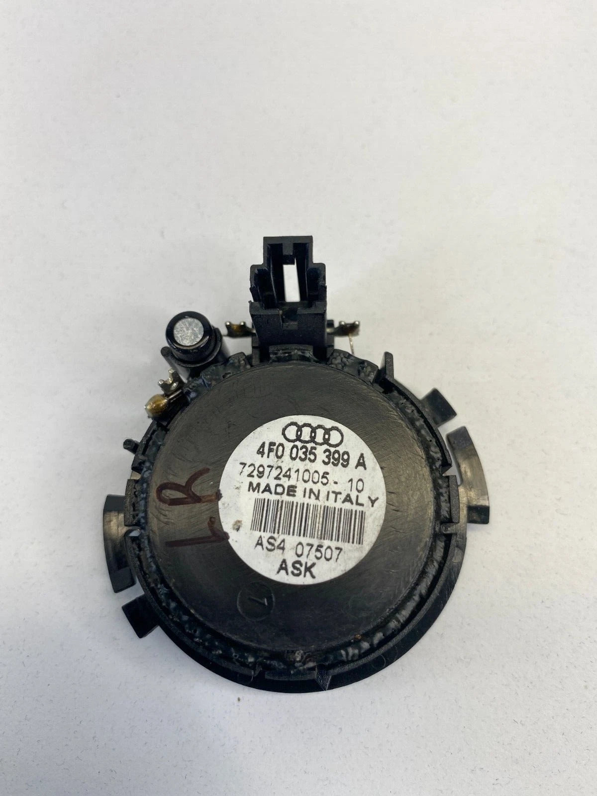 2005-2011 AUDI A6 QUATTRO 06-11 A6 S6 REAR LEFT DOOR SPEAKER TWEETER 4F0035399