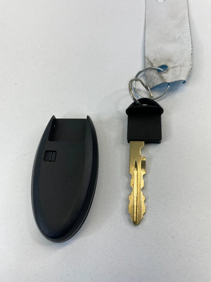 2009-2014 NISSAN CUBE IGNITION START STOP SWITCH BUTTON BEZEL COVER W/ KEY OEM