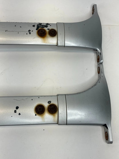 2008-2013 NISSAN ROGUE ROOF LUGGAGE RACK CROSS CENTER RAIL BARS PAIR SET OEM