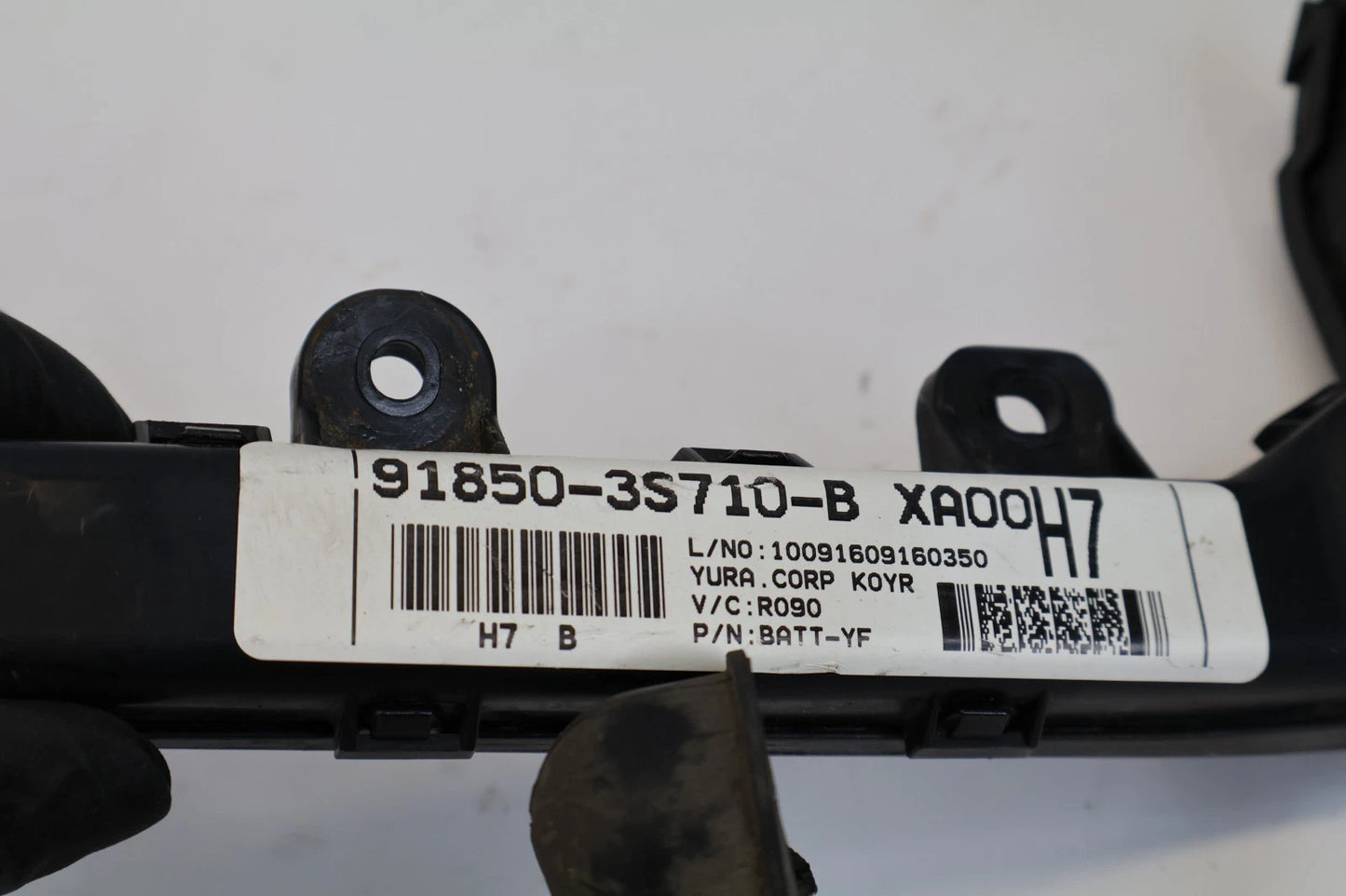 11-12 HYUNDAI SONATA 2.4L POSITIVE BATTERY CABLE WIRING HARNESS OEM 91850-3S710