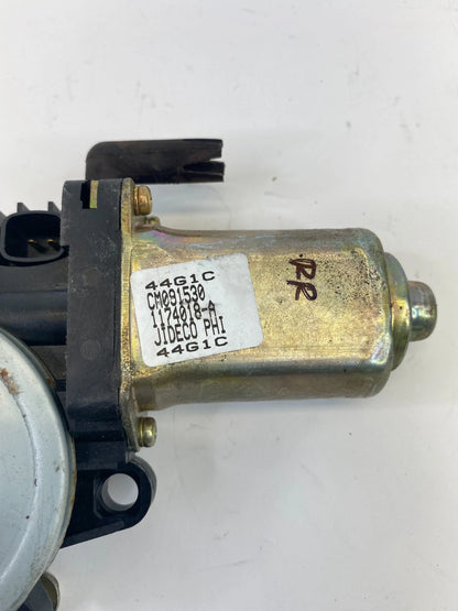 2004-2012 CHEVROLET COLORADO REAR RIGHT SIDE POWER DOOR WINDOW MOTOR CM091530