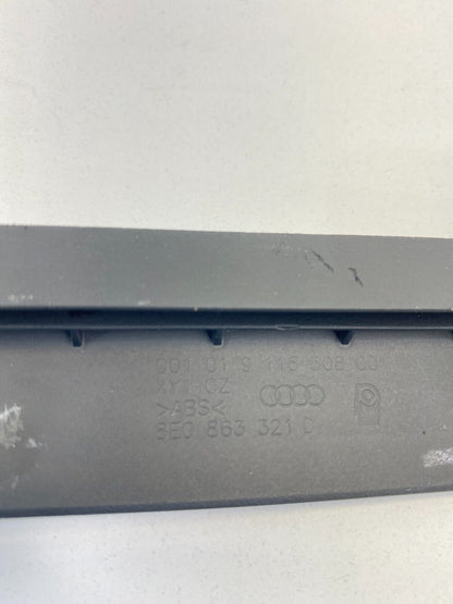 2002-2008 Audi A4 A4 Quattro Center Console Upper Bezel Trim Molding 8E0863321D