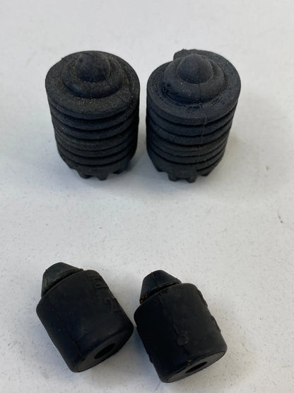 2004-2010 BMW X3 FRONT HOOD STOPPER ADJUSTMENT BOOT COVER RUBBER SET OF 4 OEM