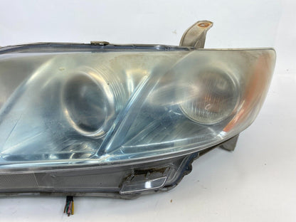 2007-2009 Toyota Camry Sedan Left Driver Side Headlight Headlamp Halogen OEM