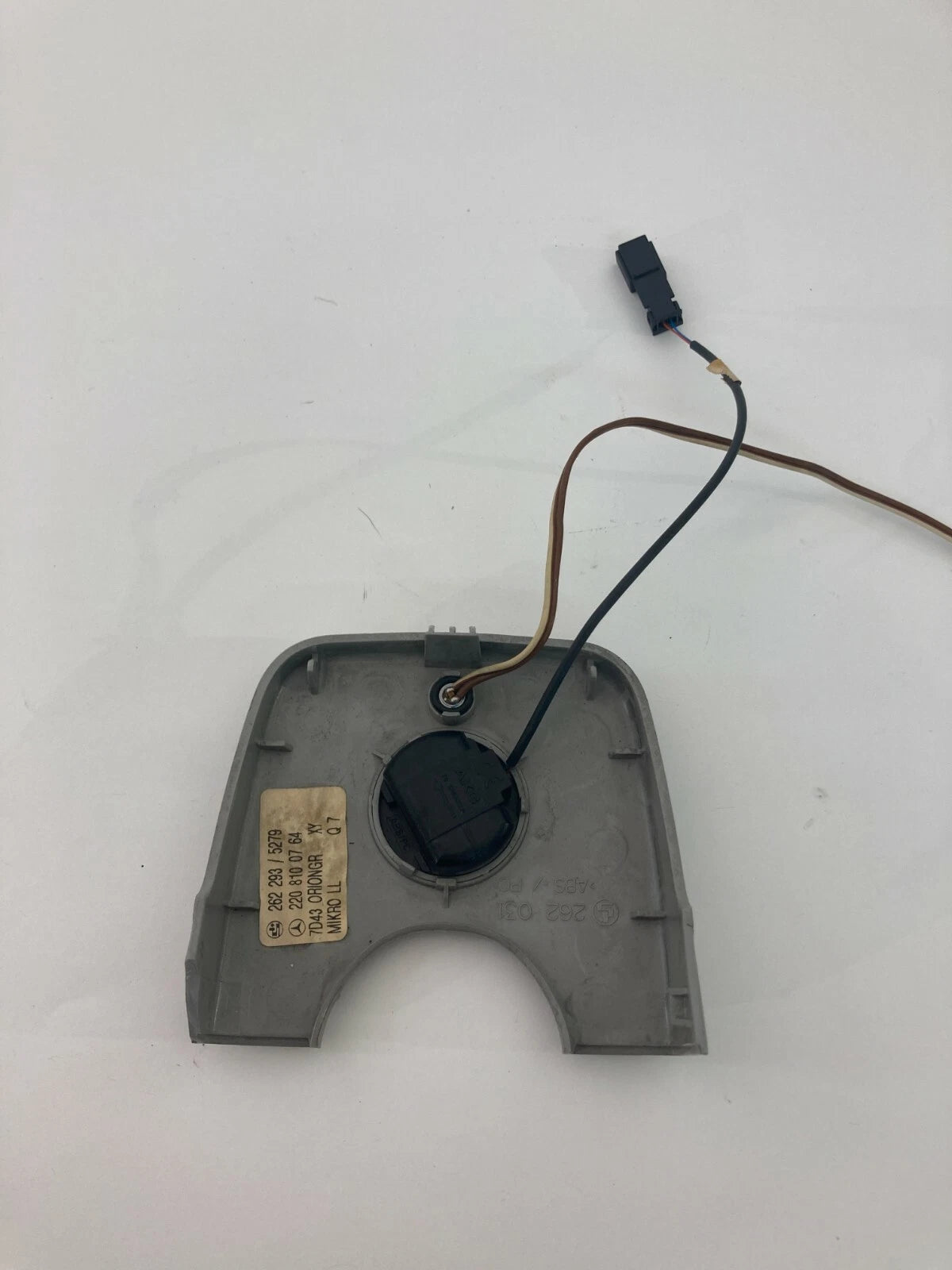 00-06 MERCEDES-BENZ S500 REAR VIEW MIRROR COVER WITH MICROPHONE OEM 2208100764