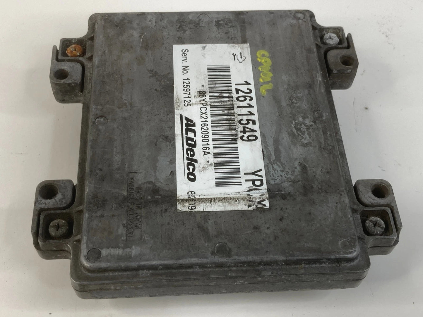 2007-2012 MALIBU 07-10 HHR G5 G6 ENGINE COMPUTER CONTROL MODULE ECU 12597125