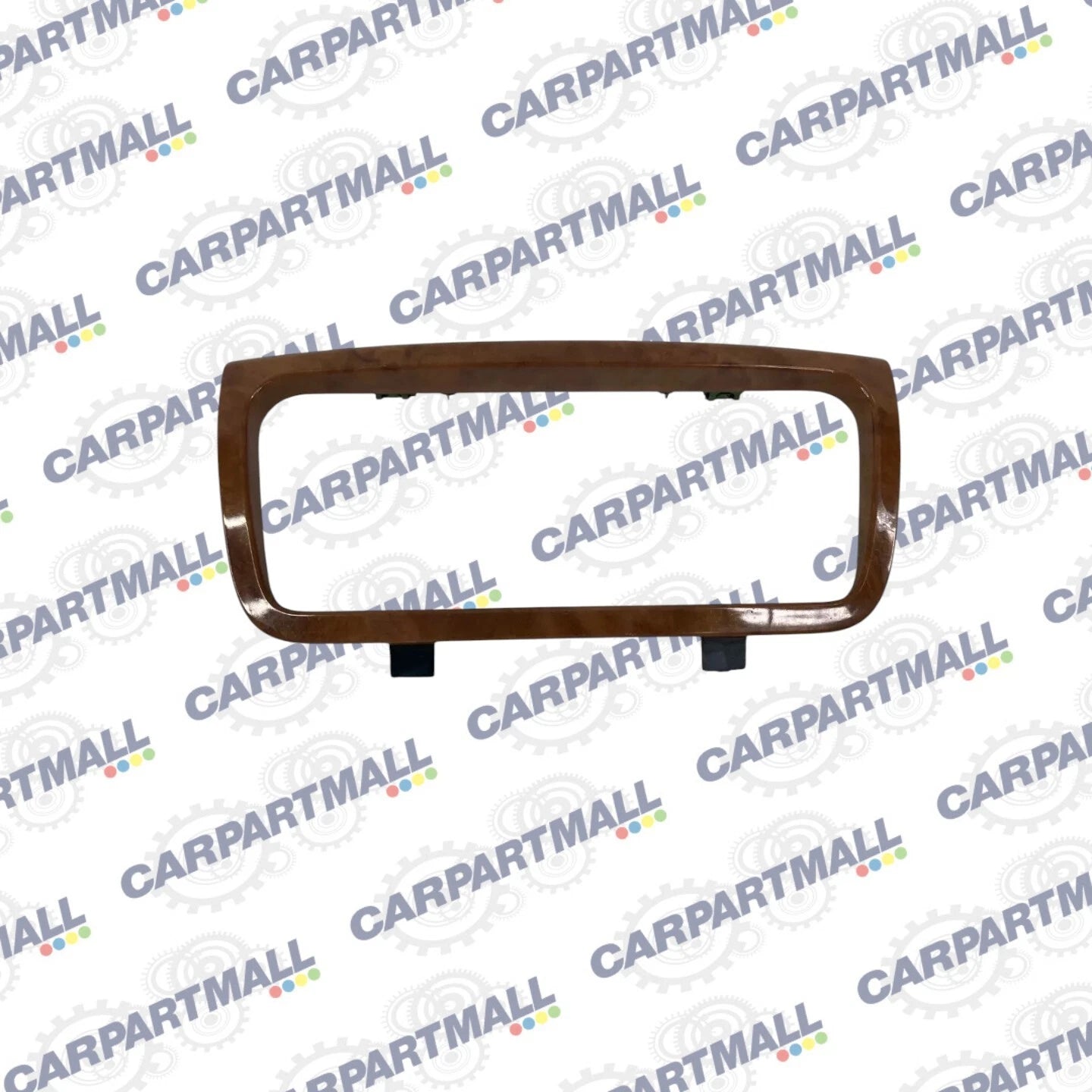 08 09 BUICK ENCLAVE CENTER CONSOLE REAR TRIMPLATE TRIM BEZEL WOOD GRAIN 15924605