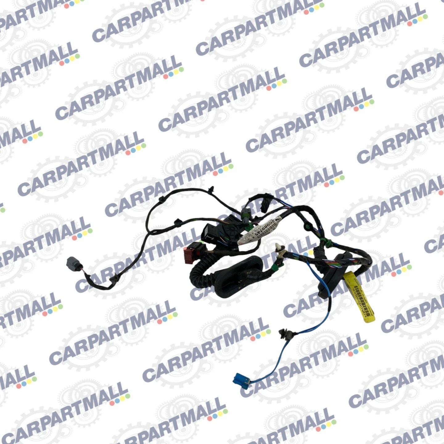 2007-2012 GMC ACADIA REAR RIGHT SIDE DOOR WIRE WIRING HARNESS 20989745 OEM