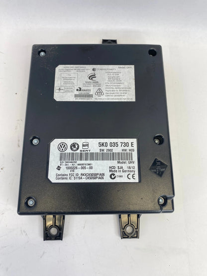 2013-2017 VOLKSWAGEN CC BLUETOOTH CONTROL MODULE LOWER OEM FACTORY 5K0-035-730-E