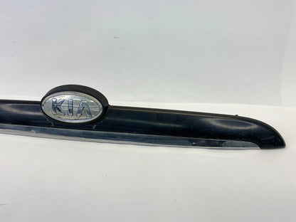 04-06 KIA SPECTRA REAR LID FINISH GARNISH LICENSE LIGHT PANEL MOLDING 925012F010