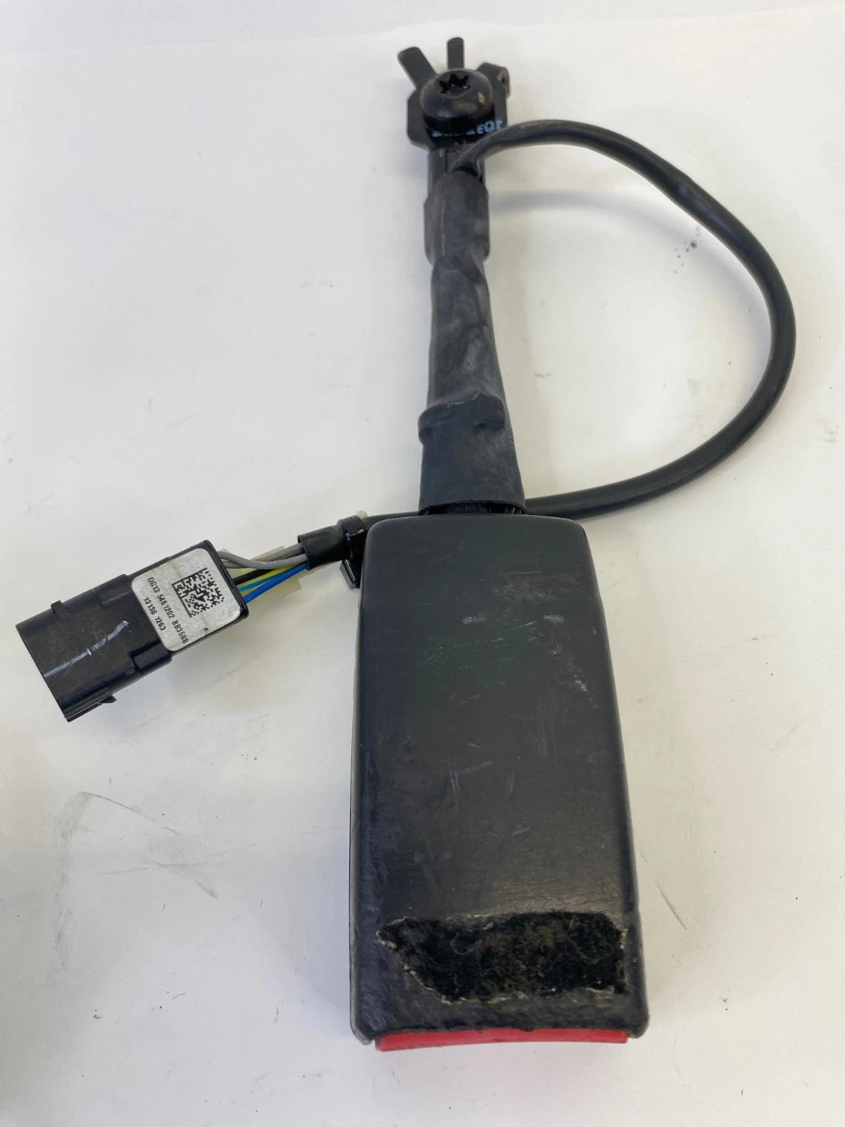 13-15 EXPLORER INTERCEPTOR 13-19 TAURUS FRONT RIGHT SIDE SEAT BELT BUCKLE OEM