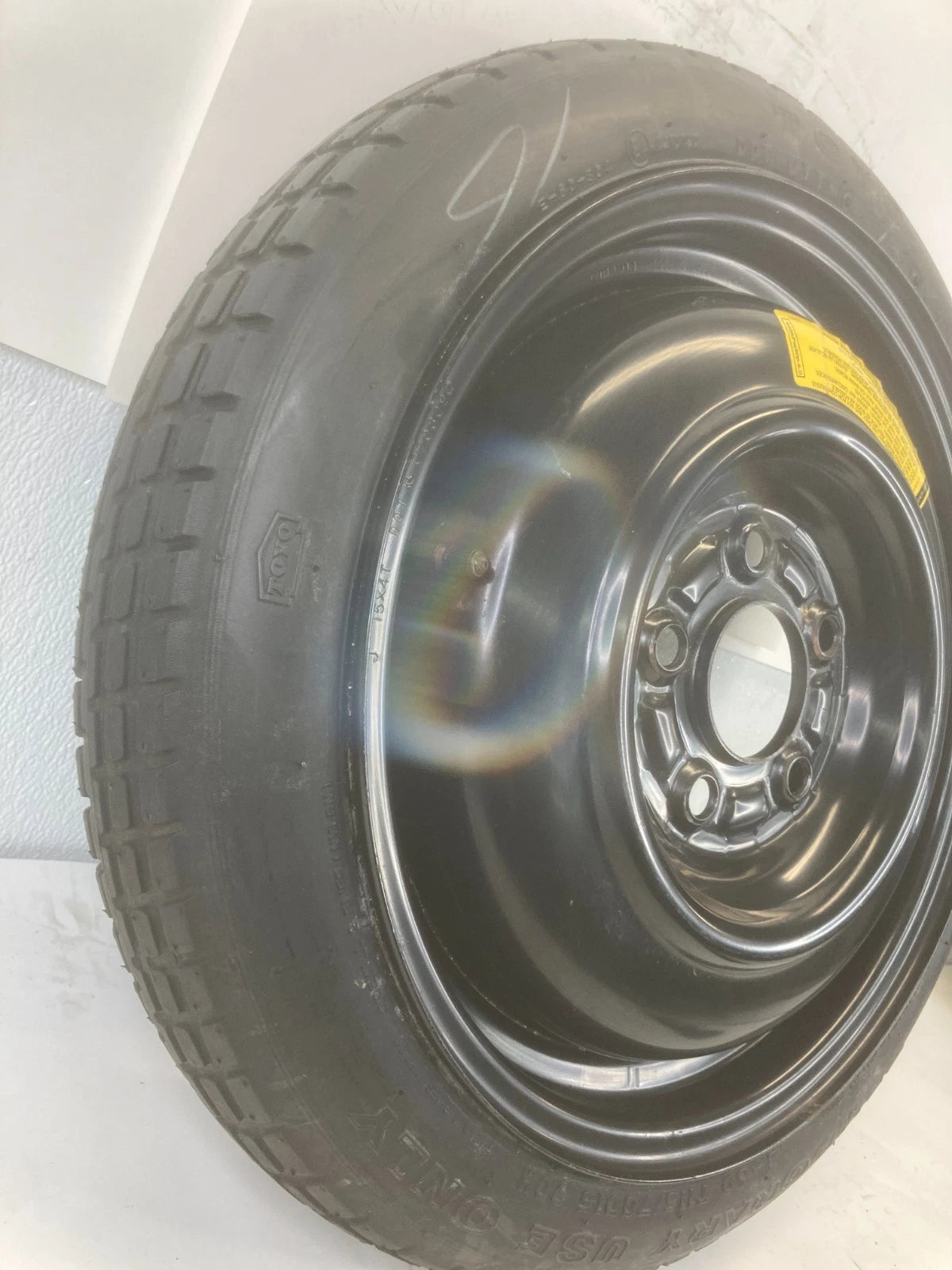 2010-2013 MAZDA 3 MAZDA3 EMERGENCY SPARE TIRE WHEEL COMPACT DONUT T115/70D15 90M