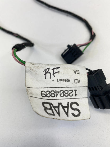 2003-2007 SAAB 9-3 FRONT RIGHT DOOR SWITCH WIRING HARNESS OEM FACTORY 12804809