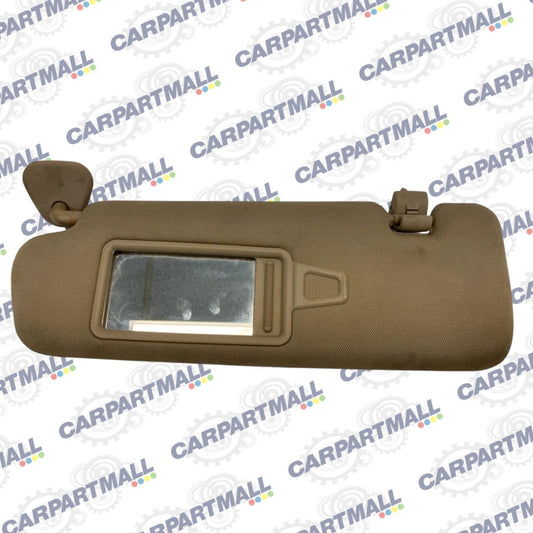2011-2014 Hyundai Sonata Front Left Driver Side Sunvisor Sun Visor Shade Beige