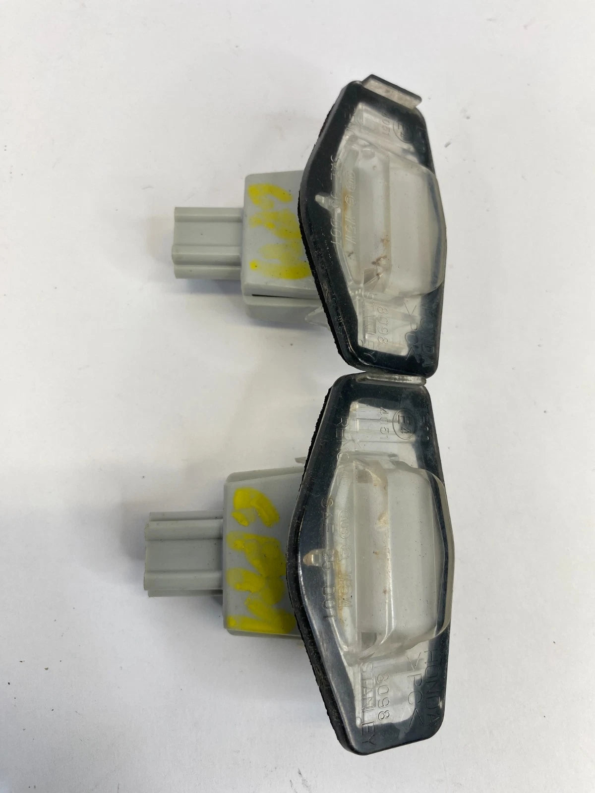 2003-2007 HONDA ACCORD COUPE REAR TRUNK LID LICENSE LIGHT LAMPS OEM