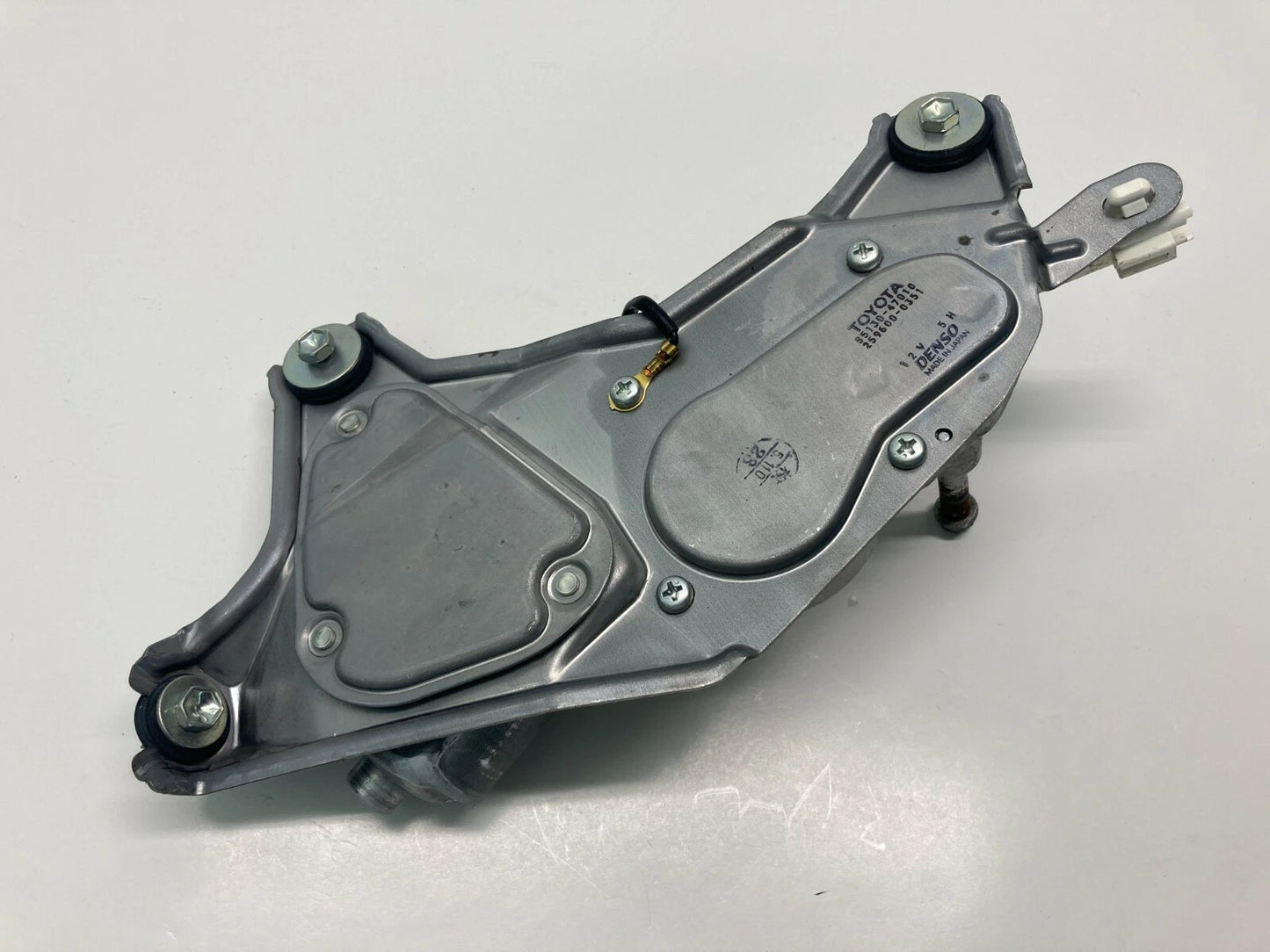 2004-2009 TOYOTA PRIUS REAR TRUNK WINDSHIELD WIPER MOTOR 259600-0351 OEM